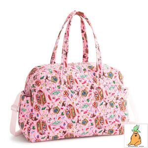 Vera Bradley Harry Potter Honeydukes Bag Weekender Pink Candy Chocolate Frog